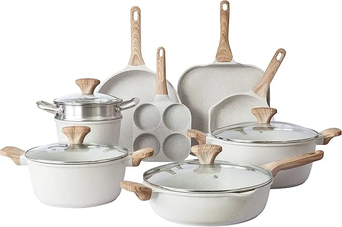 Country Kitchen 13 Piece Non Stick Cookware Set